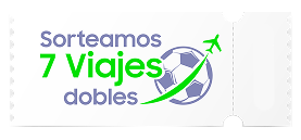 Además, al registrar tu Galaxy S26 podrás participar del sorteo de 7 viajes dobles y cientos de premios para hinchas incondicionales.